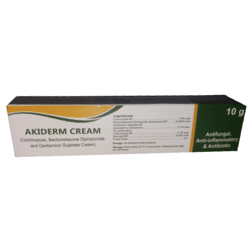 AKIDERM krem 10g