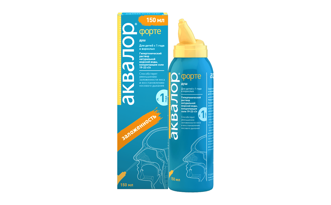 AKVALOR FORTE DUSH sprey 150ml