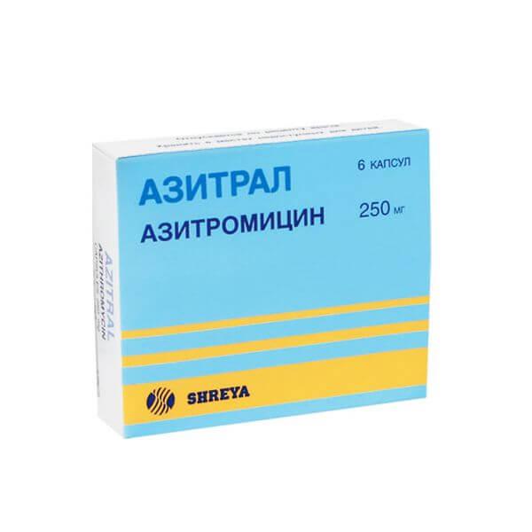 AZITRAL kapsulalar  250mg N6