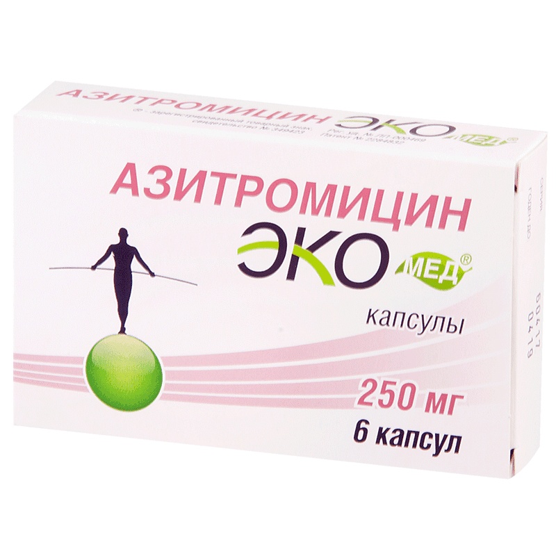 EKOMED tabletkalari 250mg N6