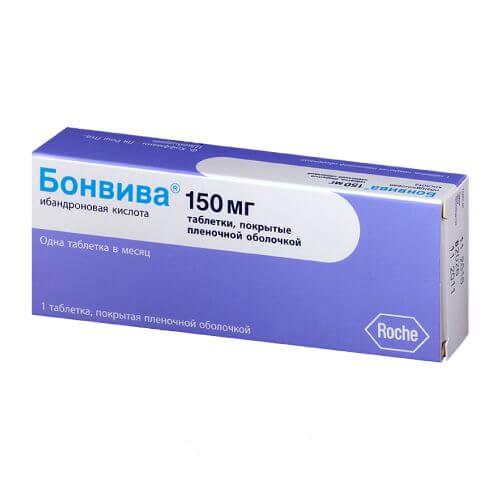 BONVIVA tabletkalari 150mg N1