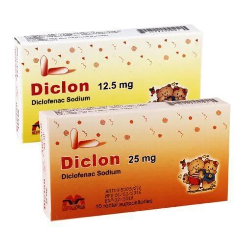 DIKLON suppozitorii 12,5mg N10