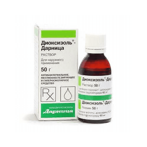 DIOKSIZOL eritma 100g