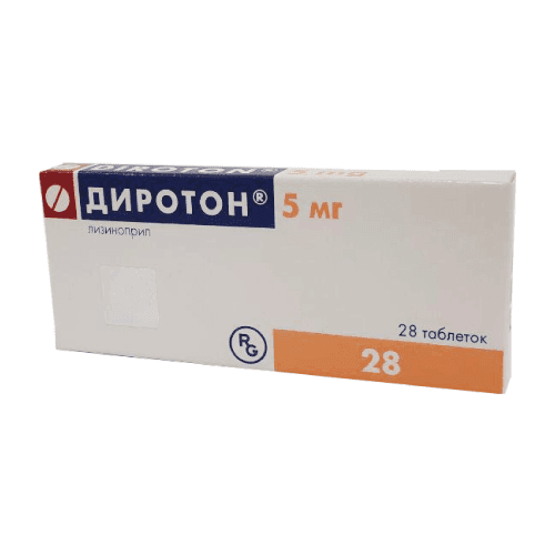 DIROTON tabletkalari 20mg N14