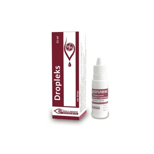 DROPLEKS quloq uchun tomchilar 15ml