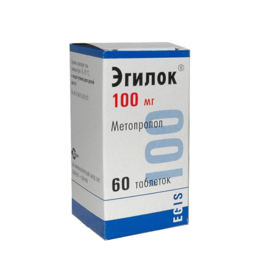 EGILOK tabletkalari 100mg N60