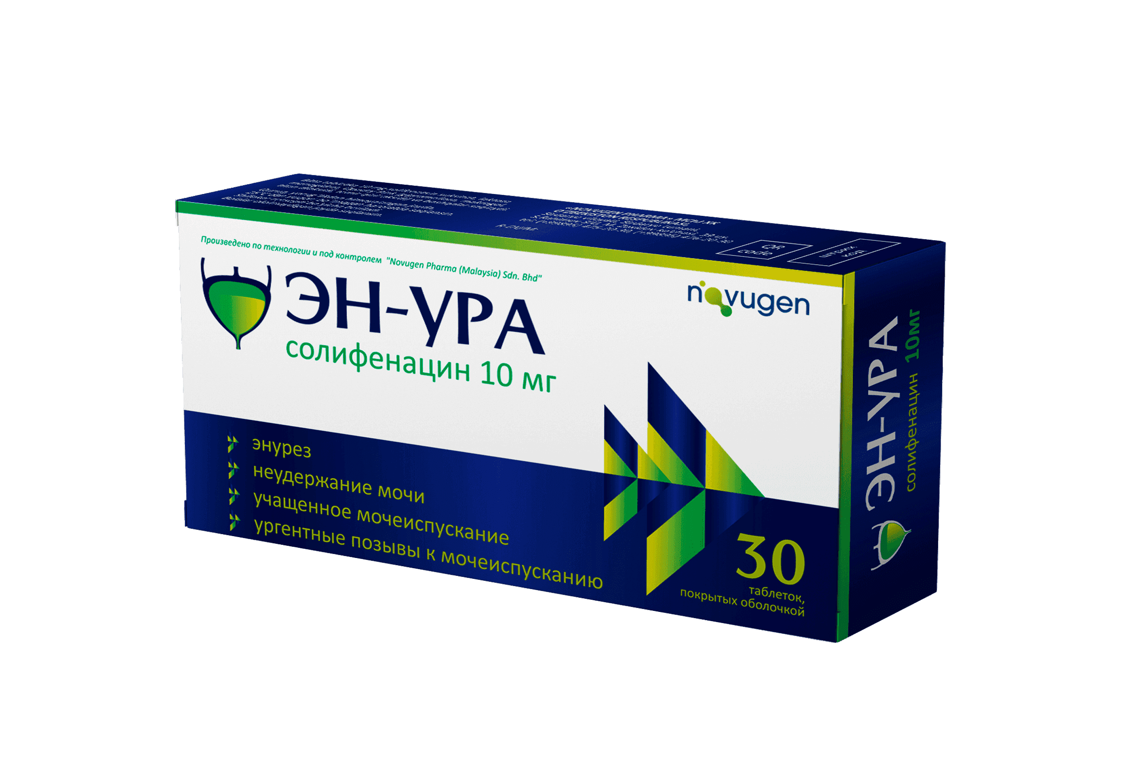 EN URA tabletkalari 10mg N30