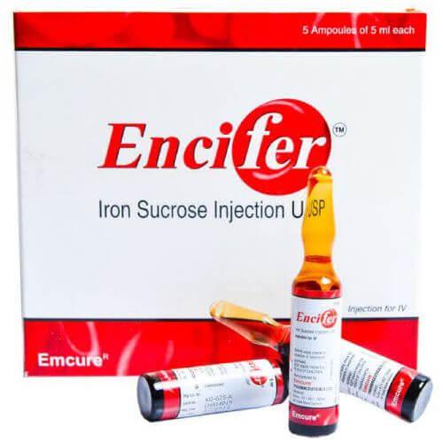 ENSIFER inyeksiya uchun eritma 5ml 100mg/5ml N5