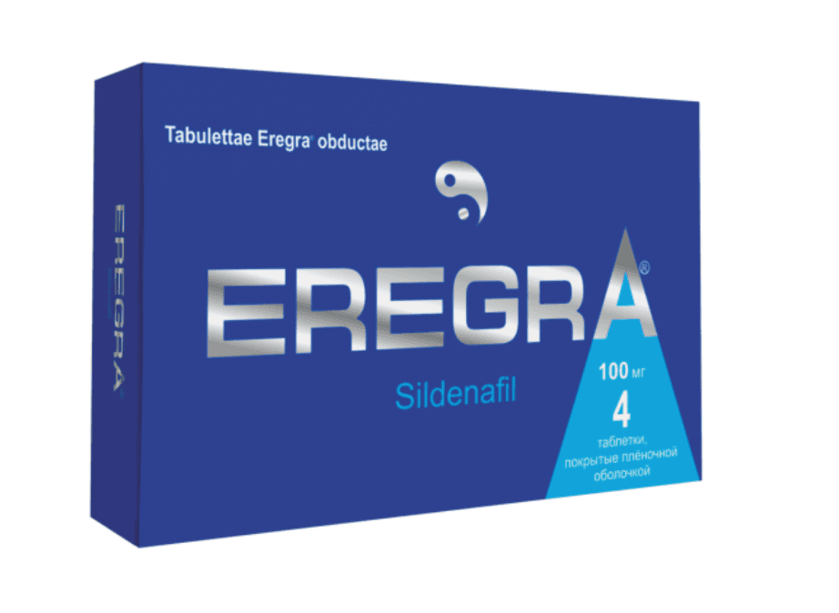 EREGRA tabletkalari 100mg N4