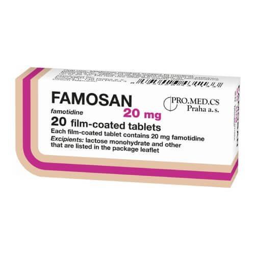 FAMOSAN tabletkalari 40mg N10