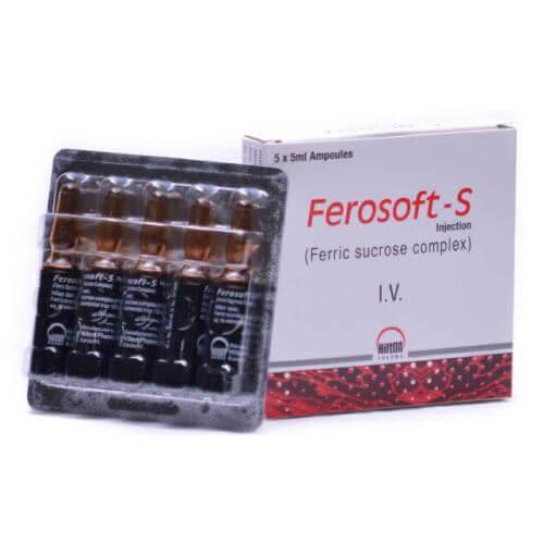 FEROSOFT S inyeksiya uchun eritma 5ml N5