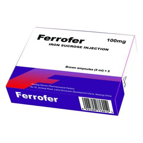 FERROFER inyeksiya uchun eritma 5ml 20mg/ml N5