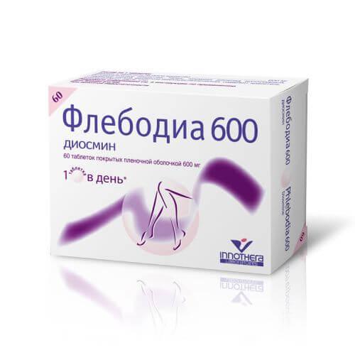 FLEBODIA 600 tabletkalari 600mg N15