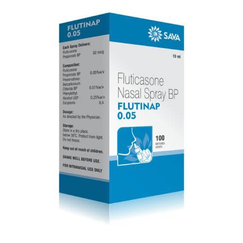 FLUTINAP 0,05 sprey 10 ml 0,05% 50 mkg 100 doz