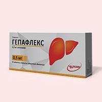 ГЕПАФЛЕКС таблетки 0,5мг N9