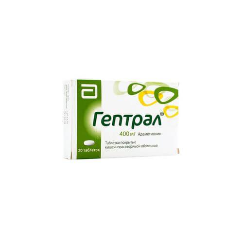 GEPTRAL tabletkalari 400mg N20