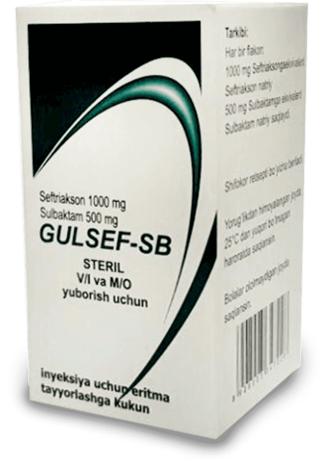 GULSEF SB poroshok 1000mg/500mg N1