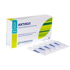 IXTIOL suppozitorii 200mg N10