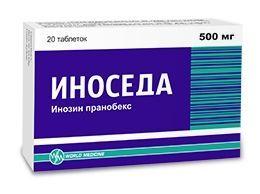 INOSEDA tabletkalari 500mg N50