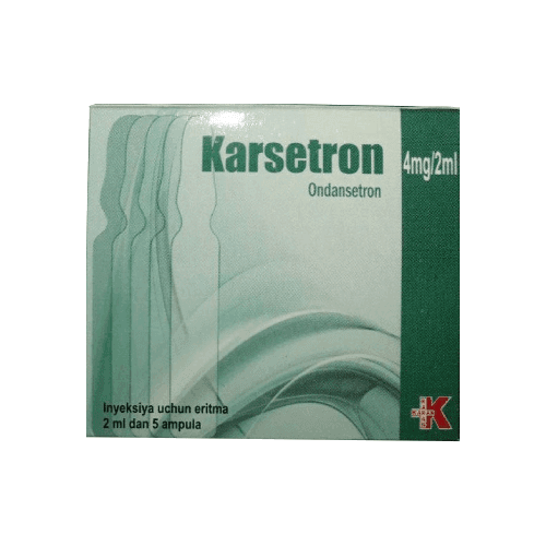 KARSETRON inyeksiya uchun eritma 2ml 4mg/2ml N5