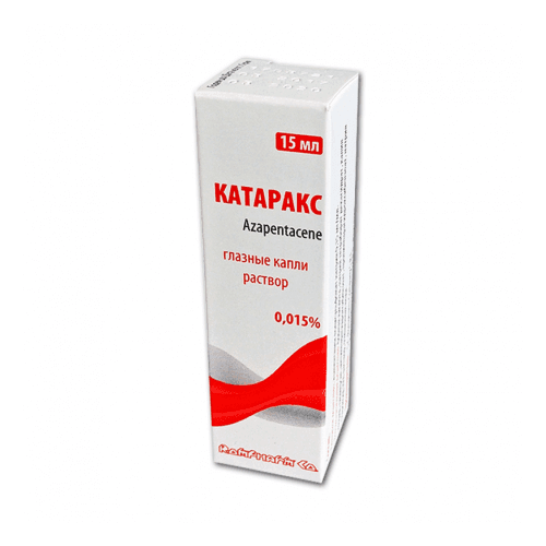 КАТАРАКС капли глазные 15 мл 0,015%