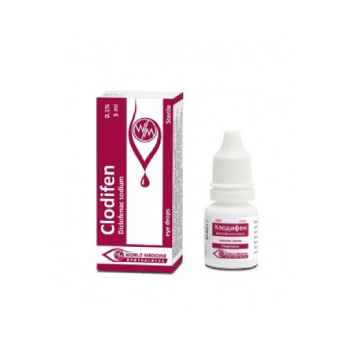 KLODIFEN ko'z tomchilari 5ml 0,1% N1