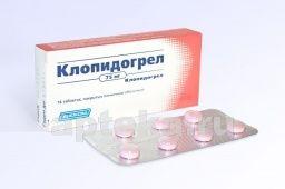 KLOPIDOGREL 0,075 tabletkalari N14