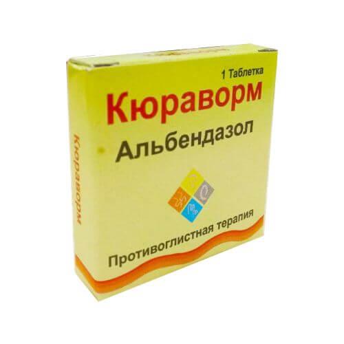 KYURAVORM tabletkalari 400mg N1