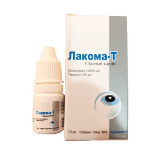 LAKOMA T ko'z tomchilari 2,5ml