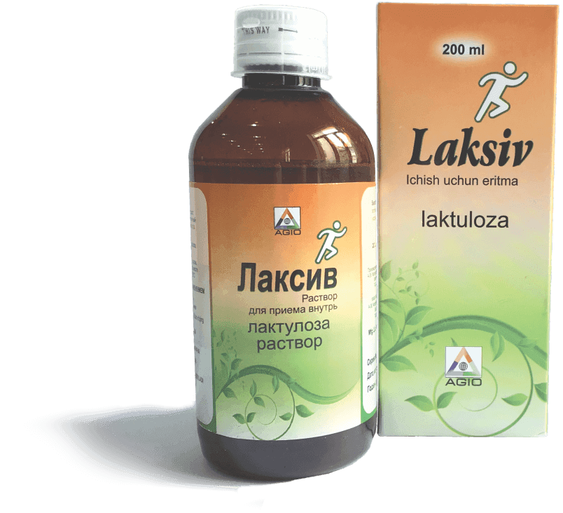 LAKSIV eritma dlya priema vnutr 200 ml 3,35g/5ml