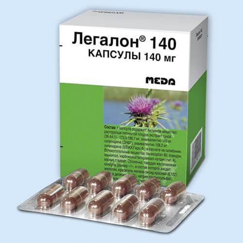 ЛЕГАЛОН 140 капсулы 140мг N29