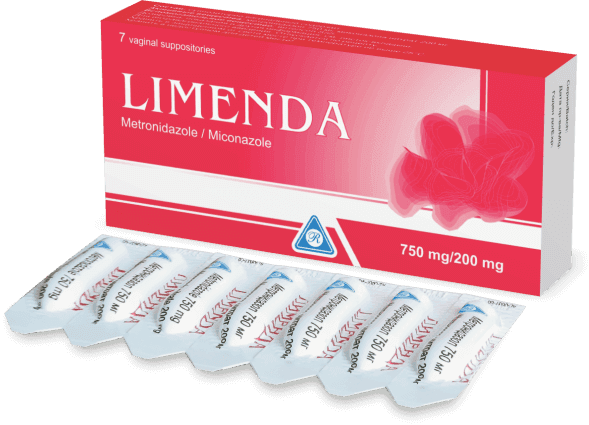 LIMENDA suppozitorii 750mg/200mg N14