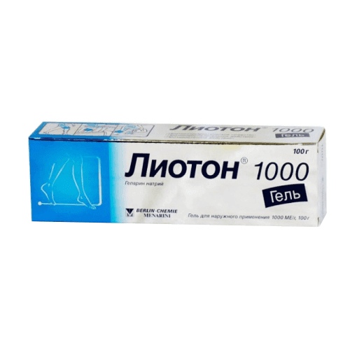 ЛИОТОН 1000 гель 50г