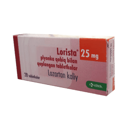 LORISTA tabletkalari 100mg N28