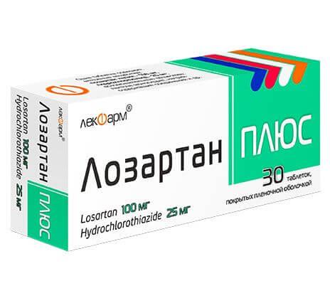 LOZARTAN PLYUS 100 25mg