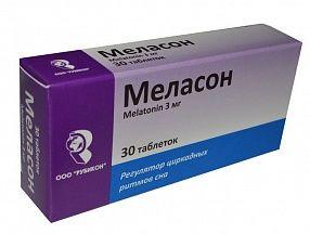 МЕЛАСОН таблетки 3мг N29