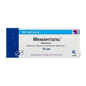 MEMANTAL tabletkalari 10mg N30