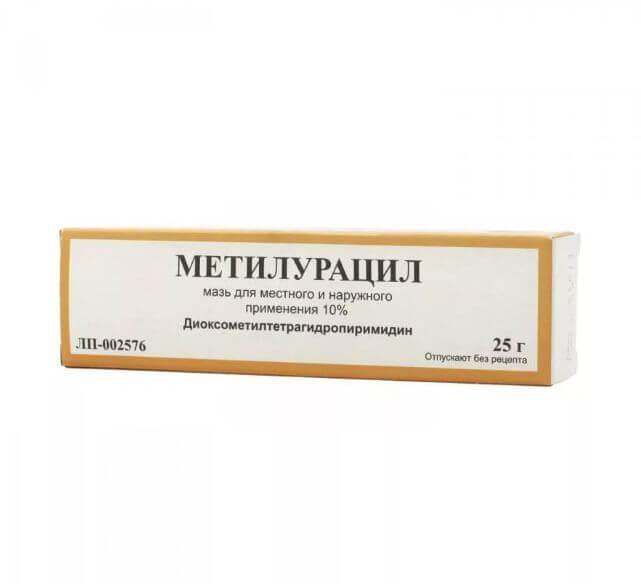 METILURASIL maz 25g 10%