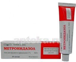 METRONIDAZOL 30,0 gel 1%