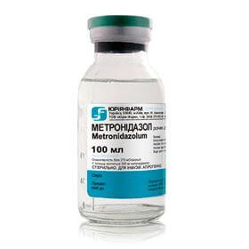 METRONIDAZOL infuziya uchun eritma 100ml 500mg/100ml