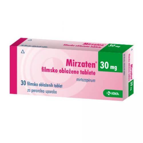 MIRZATEN tabletkalari 45mg N30