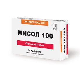 МИСОЛ 100 таблетки 100мг N13