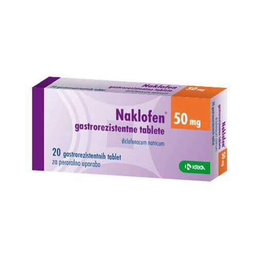 NAKLOFEN SR tabletkalari 100mg N20