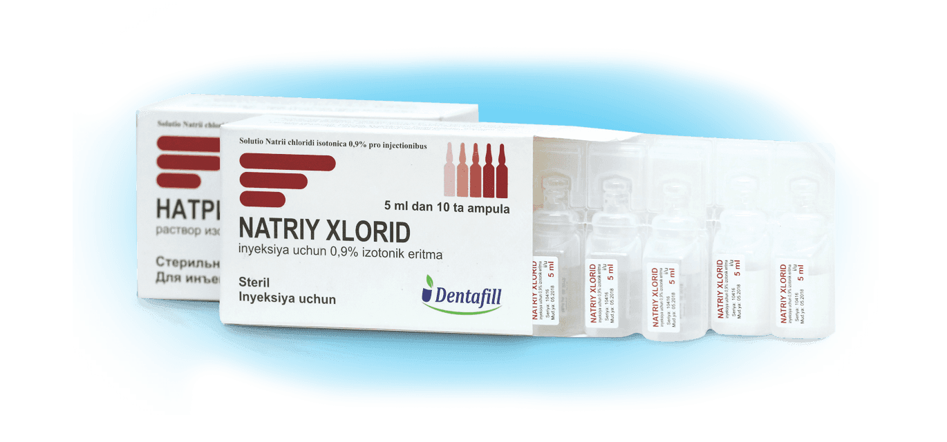 NATRIYA XLORID eritma 10ml 0,9% N10