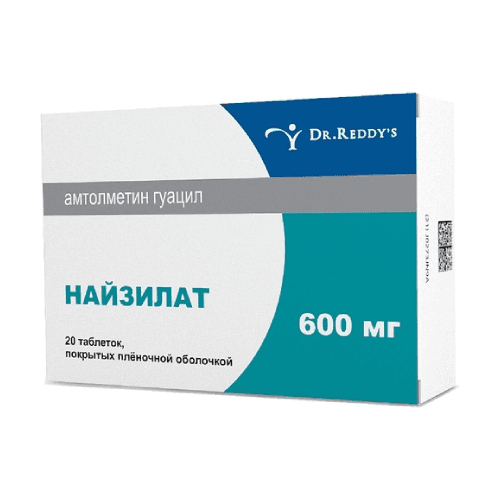 NAYZILAT tabletkalari 600mg N10