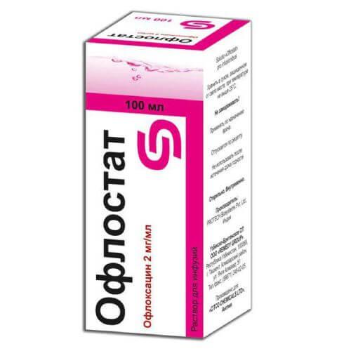 OFLOSTAT NEO infuziya uchun eritma 100ml 200mg/100ml