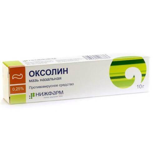 OKSOLINOVAYA maz 10g 0,25%