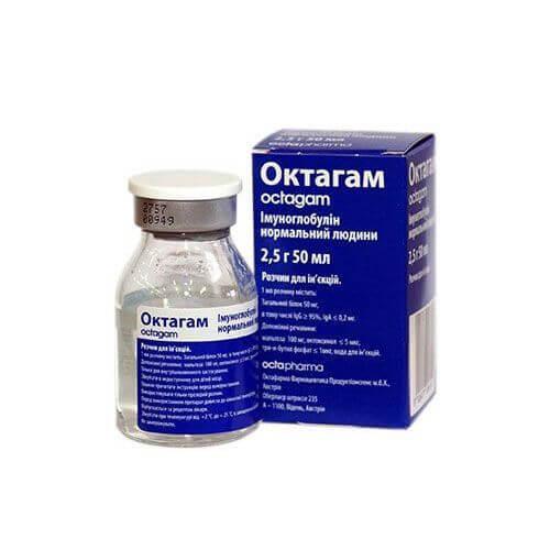 OKTAGAM infuziya uchun eritma 100ml 50mg/ml