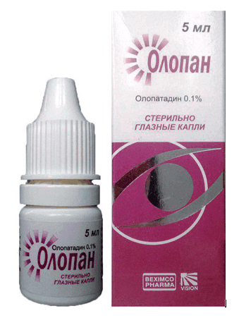 OLOPAN ko'z tomchilari 5ml 0,1% N1