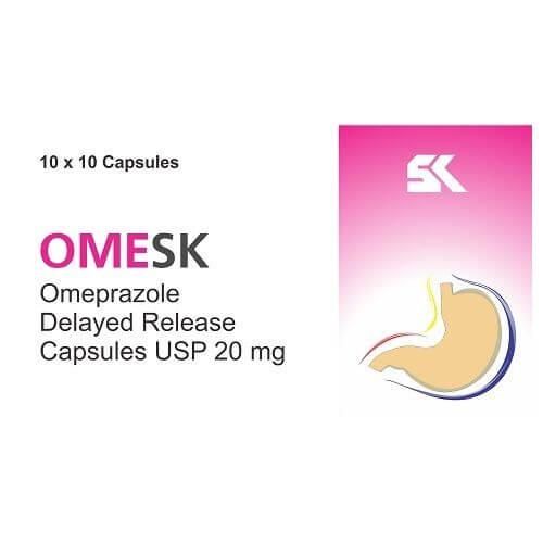 OMESK kapsulalar  20mg N100